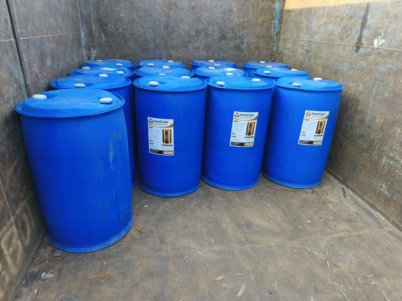 Delivered Coagulant to customer